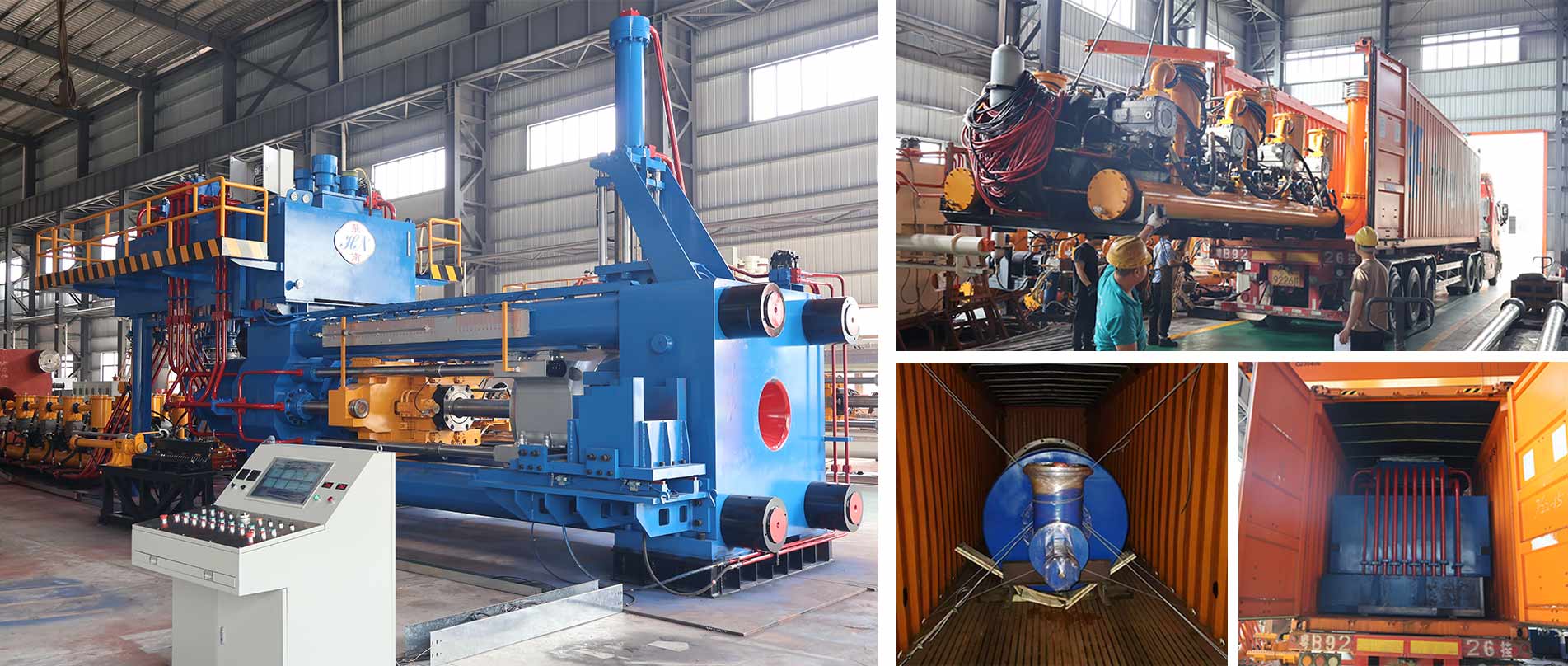 Order from Oman: 2200T Aluminum Extrusion Machine