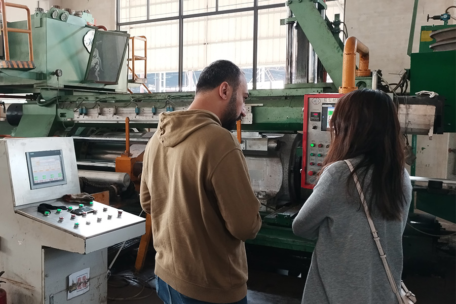 Middle Eastern Client Visit and Aluminum Extrusion Press Recommendation